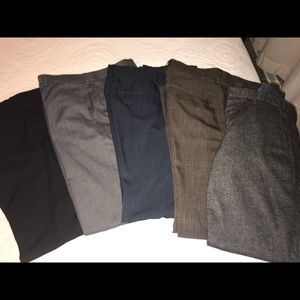 5 pairs men's pants 30 x 32 almost new